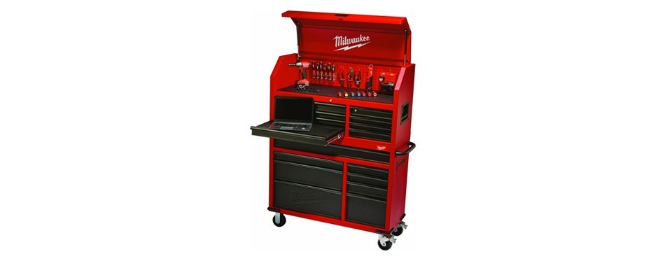 milwaukee heavy duty 8-drawer rolling steel storage cabinet