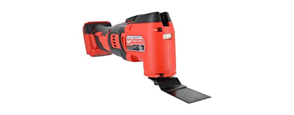 milwaukee m18 18v lithium ion cordless orbiting multi tool