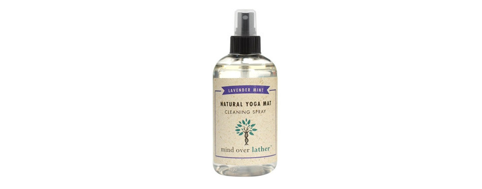 mind over lather 100% natural yoga mat cleaning spray