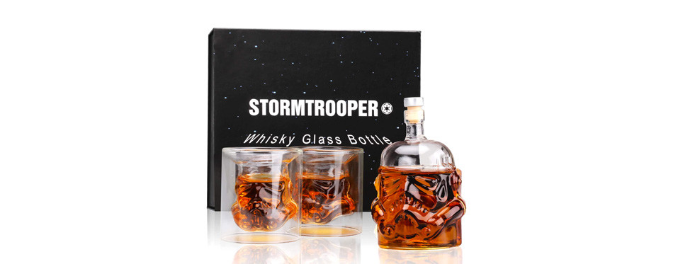 mingyall transparent creative whiskey decanter set
