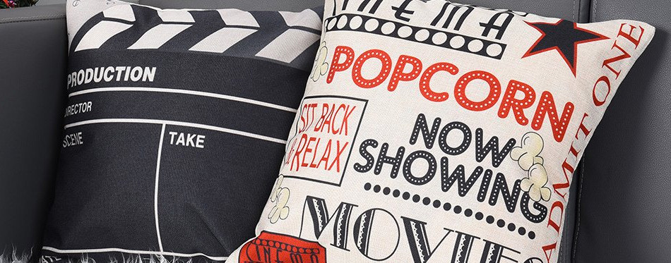 movie throw pillow covers