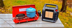 mr. heater 4k/9k btu portable radiant tent heater