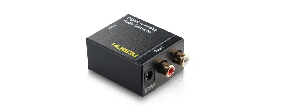 musou digital optical coax to analog converter