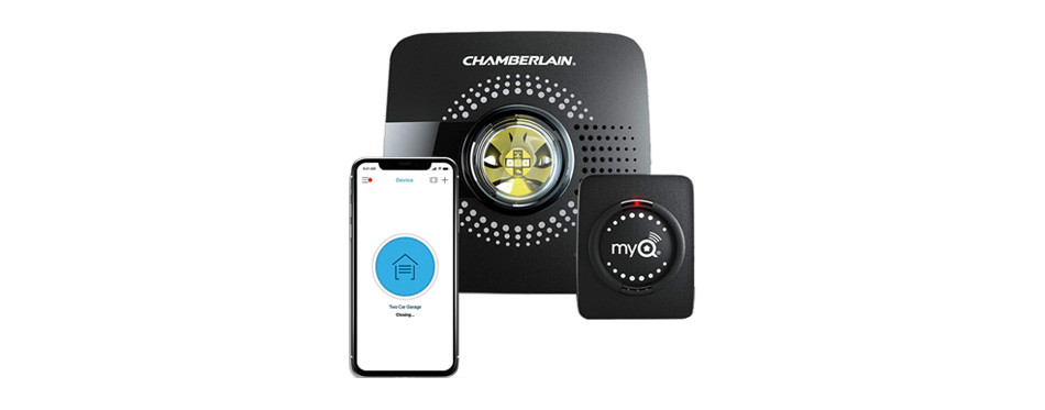 myq smart garage door opener chamberlain myq-g0301