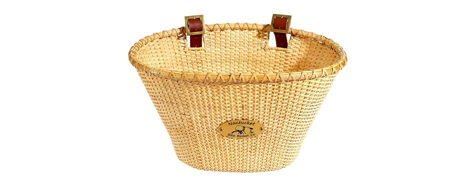 nantucket lightship collection bicycle basket