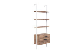 nathan james theo industrial bookshelf