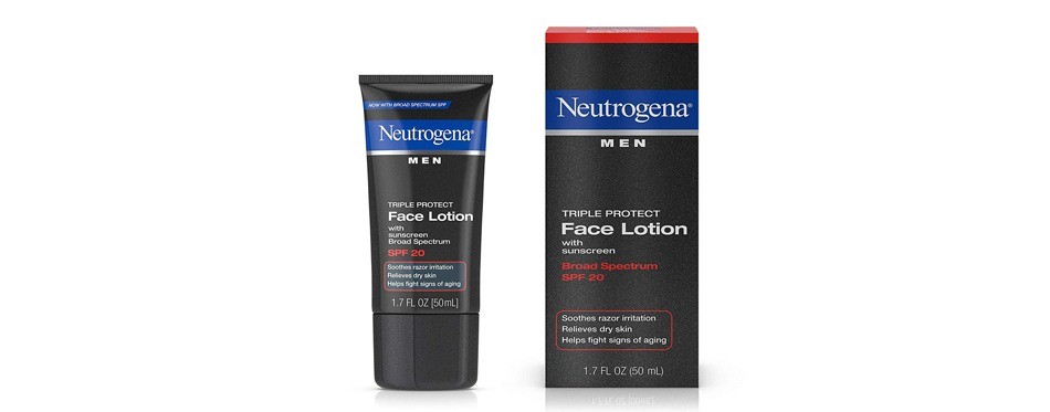 neutrogena triple protect face lotion