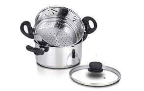 nevlers stainless steel 3-quart steamer pot
