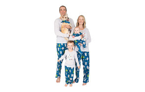 nite nite munki munki women's family matching christmas pajamas