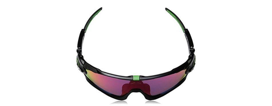 oakley jawbreaker non-polarized iridium rectangular sunglasses