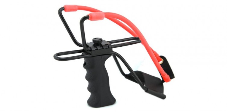 outdoorlife adjustable stainless hunting slingshot