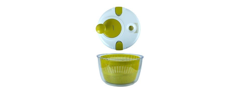 ovos salad spinner large 5 quarts fruits and vegetable dryer