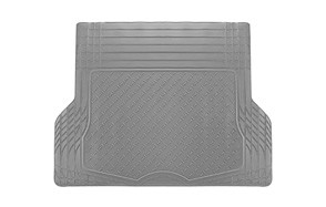 Oxgord Universal Fit Black 3 Piece Full Set Ridged Heavy Duty Rubber Floor Mat Fmpv01b Bk The Home Depot