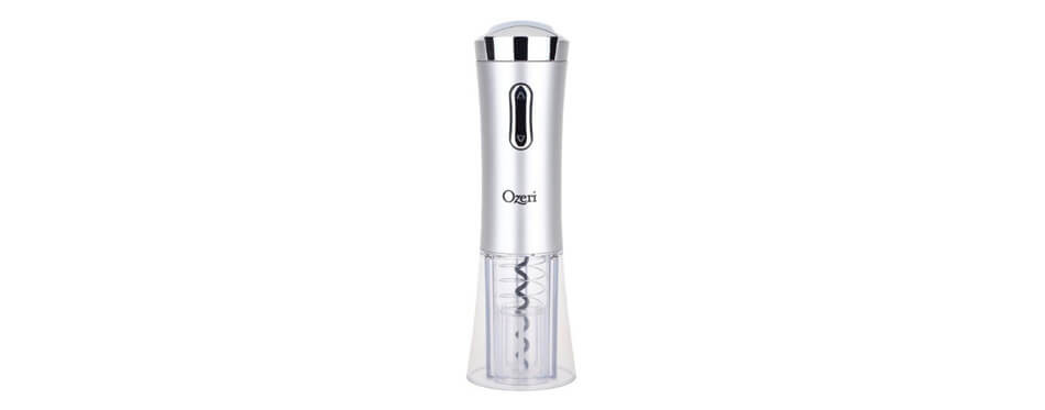 ozeri nouveaux electric wine bottle opener with removable free foil cutter