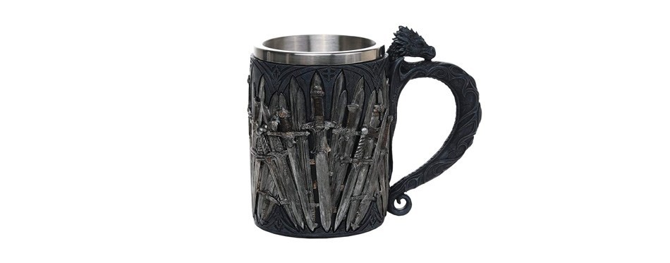 pacific giftware legends of the swords game of sword thrones dragon mug