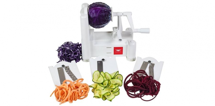 paderno world cuisine spiral vegetable slicer
