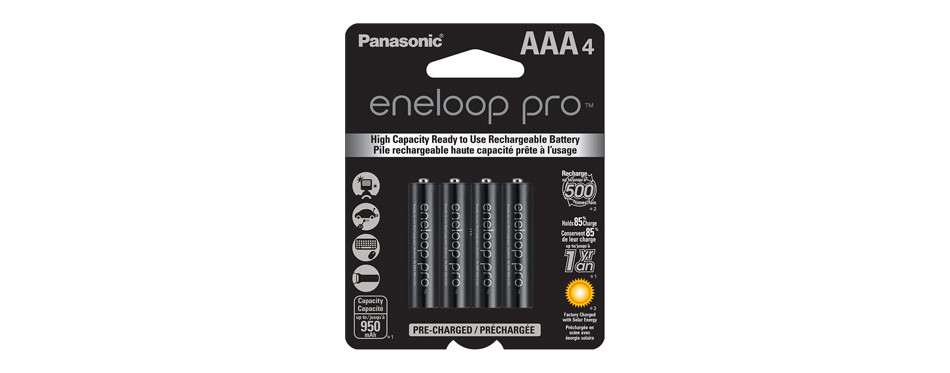 panasonic eneloop pro aaa high capacity rechargeable batteries