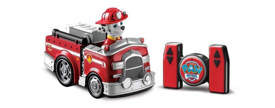 paw patrol marshall fire truck remote control
