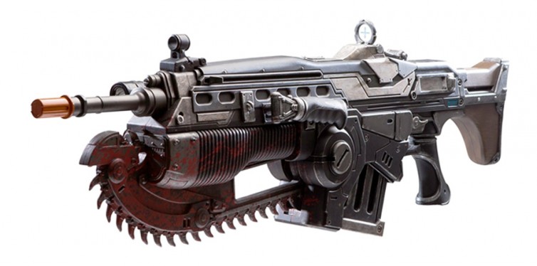 PDP Gears of War 4 Prop Replica Customized Lancer