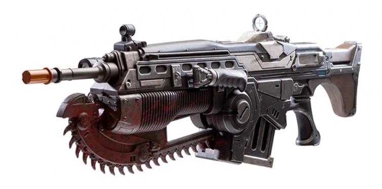 PDP Gears of War 4 Prop Replica Customized Lancer