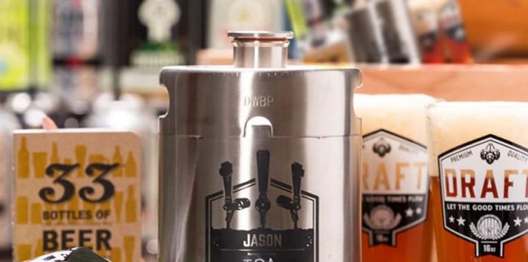 personalized growler crate