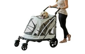 pet gear no-zip stroller