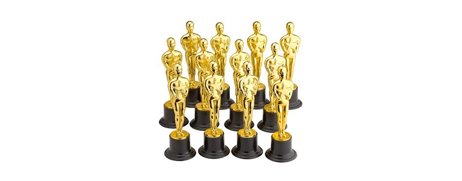 plastic oscar trophy