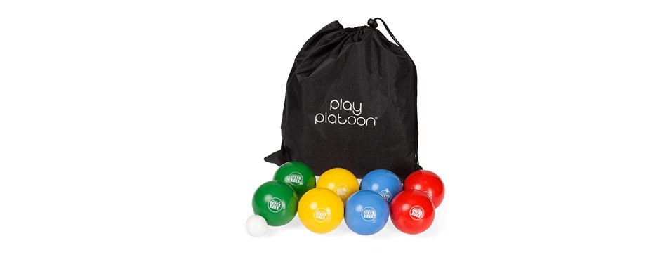 play platoon bocce ball set