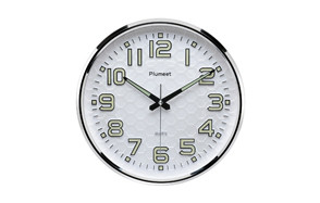 plumeet wall clock