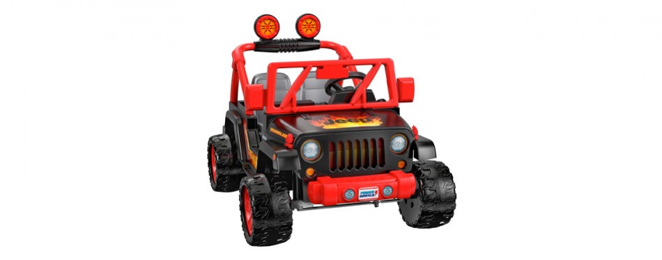 power wheels talking jeep wrangler