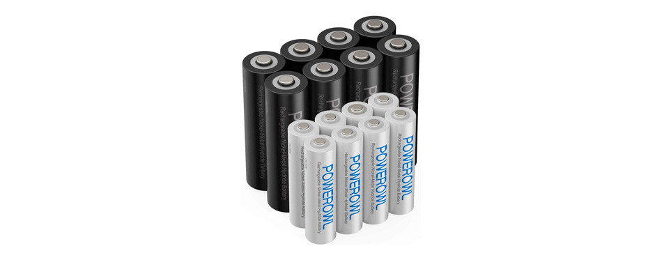 powerowl aa aaa rechargeable batteries
