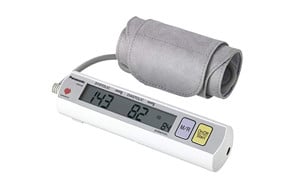 panasonic ew3109w portable upper arm blood pressure monitor