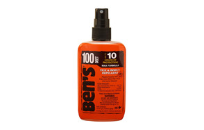 ben’s 100% deet fragrance-free bug repellent
