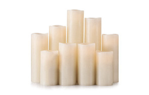 ry king battery operated flameless candles