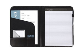 samsill leather portfolio for men