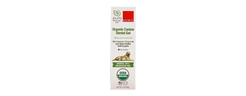 pura naturals pet canine dental care dog toothpaste