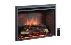 puraflame 33 inches western electric fireplace