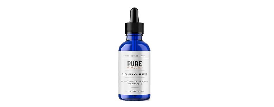 pure biology premium vitamin c serum