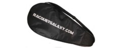 python racquetball deluxe full-size tennis racquet cover