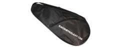 python racquetball deluxe full-size tennis racquet cover