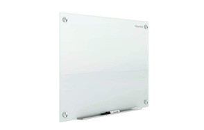 quartet glass white board