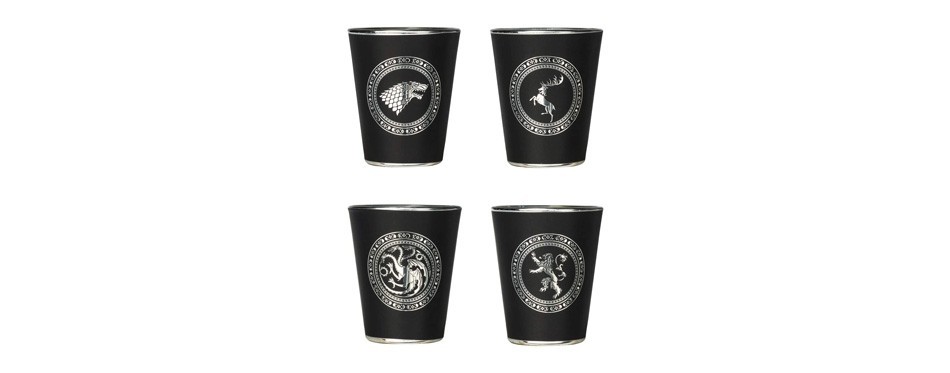 rabbit tanaka game of thrones house sigil shot glass