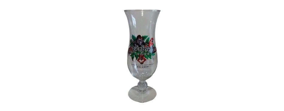 rainforest café orlando hurricane glass