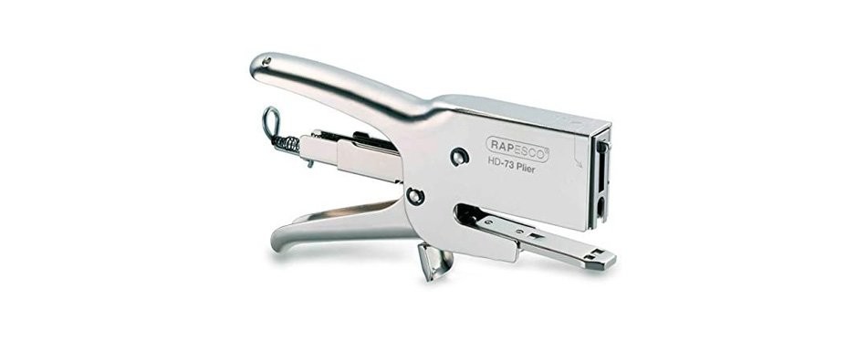 rapesco heavy-duty 73 packaging plier stapler