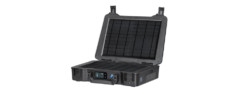 renogy phoenix portable generator with 20w solar panel