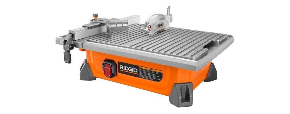 ridgid r4020 portable job site wet tile saw