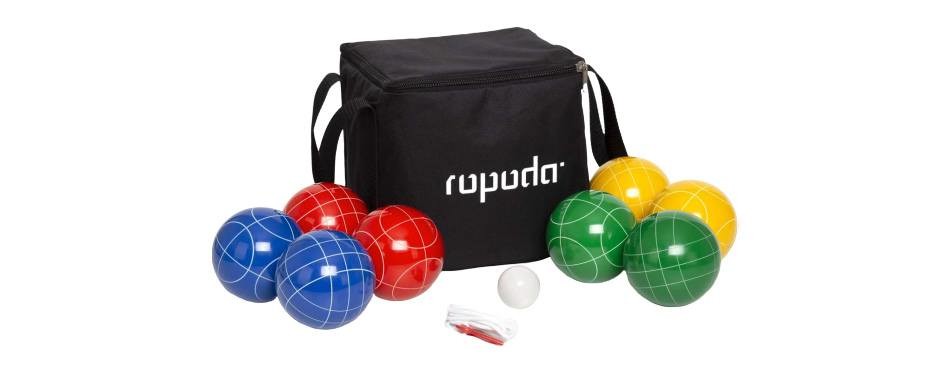 ropoda 90mm bocce ball set