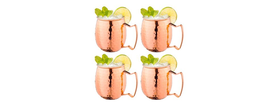 royalty art moscow mule copper mugs with handles