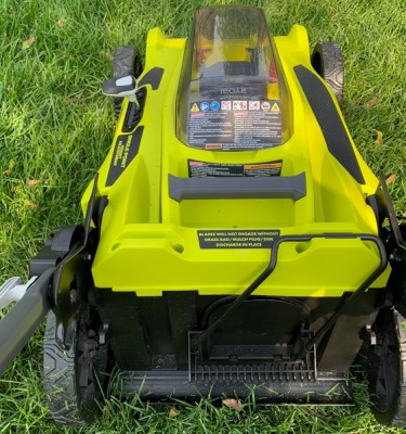 Ryobi ry401110 battery mower clearance