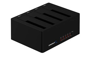 sabrent 4-bay ssd/hdd docking station